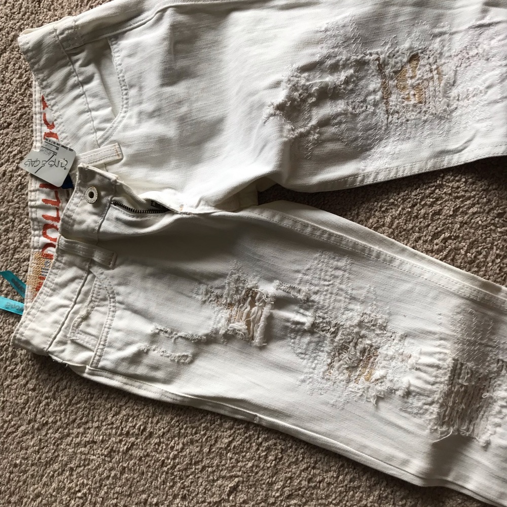 Brand New Dollhouse Jeans White 11/12